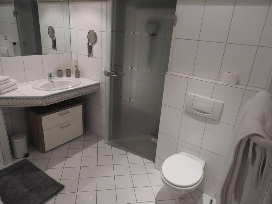 Schoene Gemuetliche Ferienwohnung Mit Fernblick. Nalbach Εξωτερικό φωτογραφία